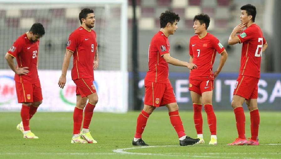 Trung Quốc đã có mặt tại UAE rất sớm để chuẩn bị trước trận đấu với Việt Nam